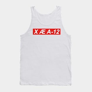 X Æ A-12 Elon Musk Son Meme Tank Top